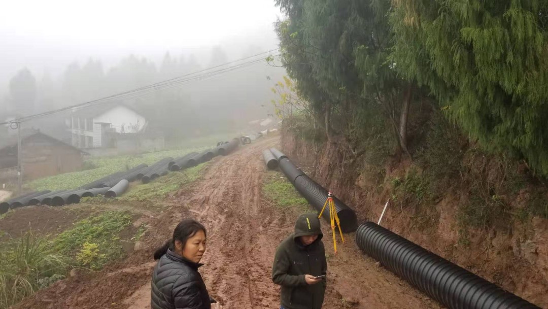 四川遂宁钢带波纹管成功案例